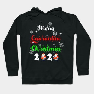 merry quarantine christmas Hoodie